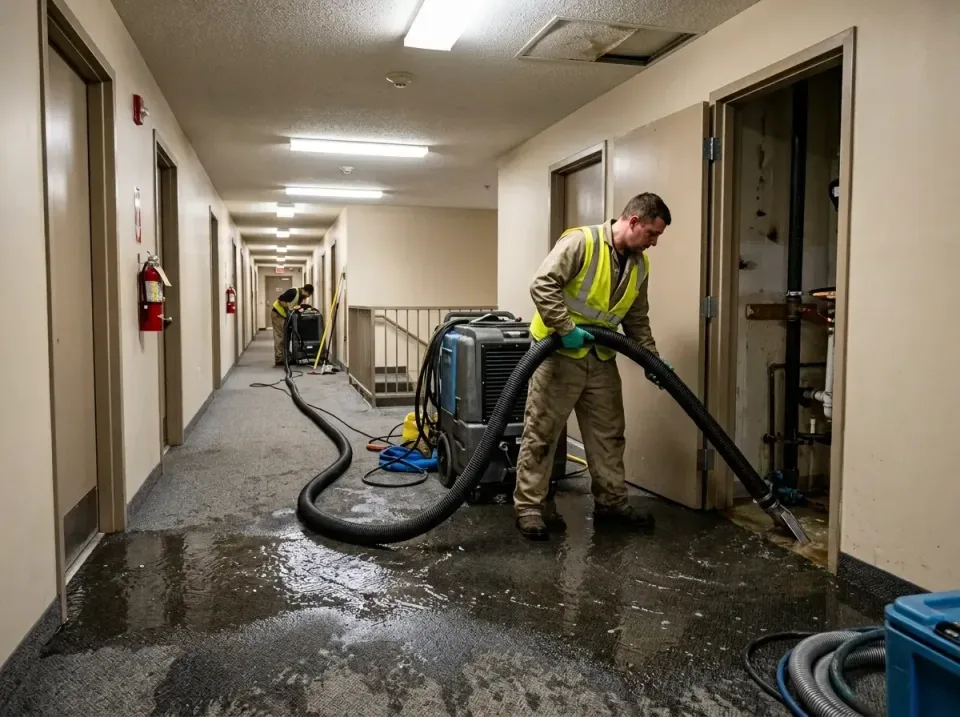 multi-unit-apartment-hallway-f-005 — frequently asked questions, Emergency Burst Pipe Water Extraction & Removal in Hendron,…
